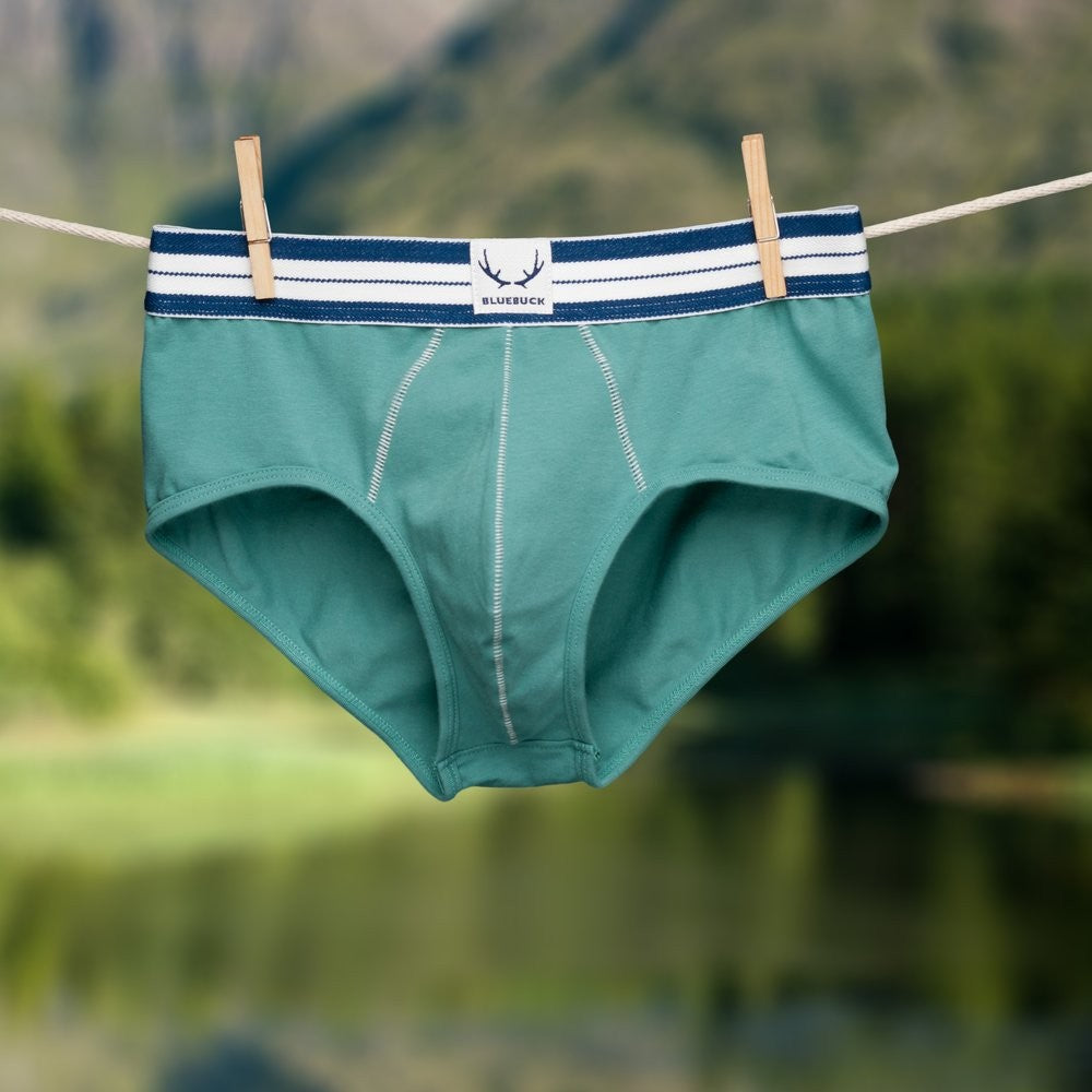 BLUEBUCK Classic Brief Green - Activemen Clothing