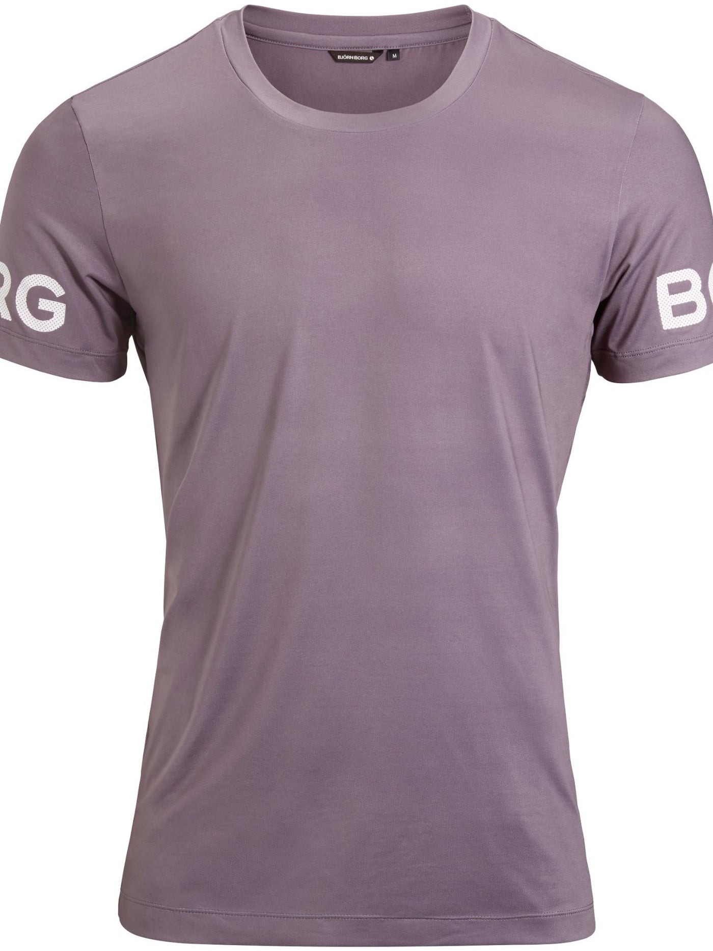 BJORN BORG Training Tee Mens Short Sleeve Gym T-Shirt Castlerock Grey - Activemen Clothing