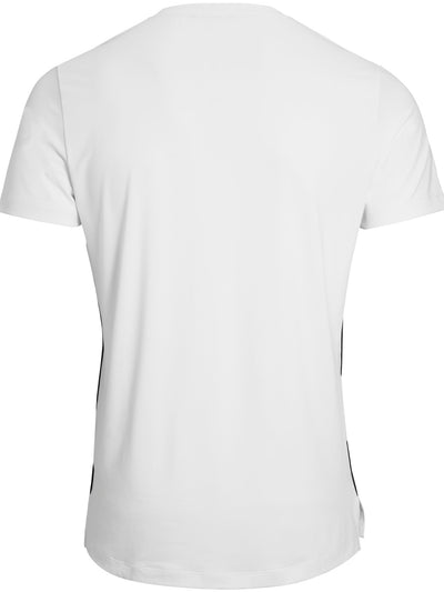 BJORN BORG Toren Gym Tee Men's Short Sleeve Top V-Neck T-Shirt White - Activemen Clothing
