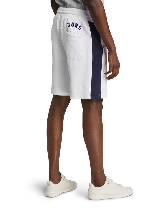 BJORN BORG  Eddy Long Shorts Men's Cross-Training Cotton Shorts White - Activemen Clothing