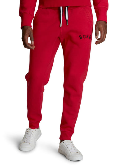 BJORN BORG Sport Men's Track Pants Joggers Bottoms Red - Activemen Clothing
