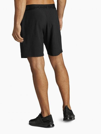 BJORN BORG Arthur Shorts Men's Short Shorts Workout Training Shorts Black Radiate - Activemen Clothing