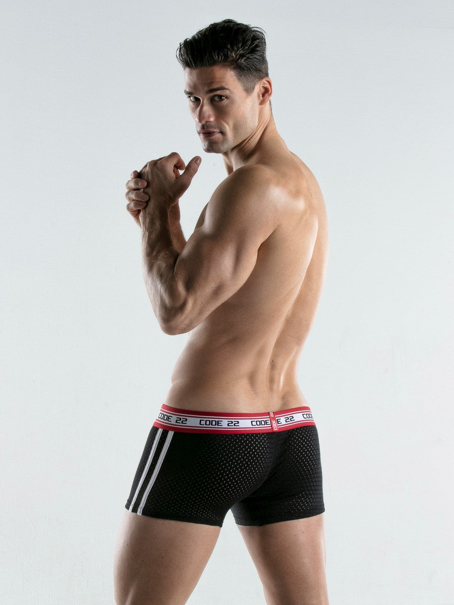 CODE 22 code22 Energy Mesh Trunk Black 2012 02 mens underwear Activemen Clothing