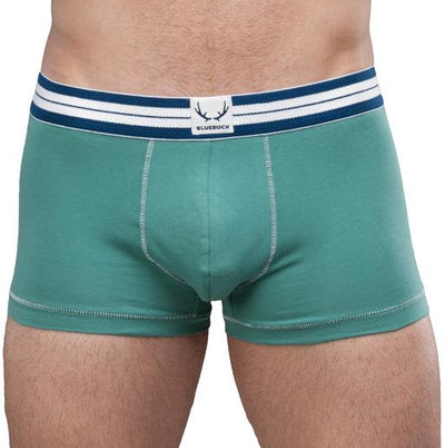 BLUEBUCK Classic Trunks Men's Underwear Green - Activemen Clothing