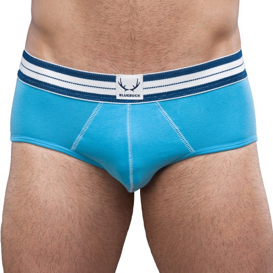 BLUEBUCK Classic Briefs Men's Underwear Sky Blue - Activemen Clothing