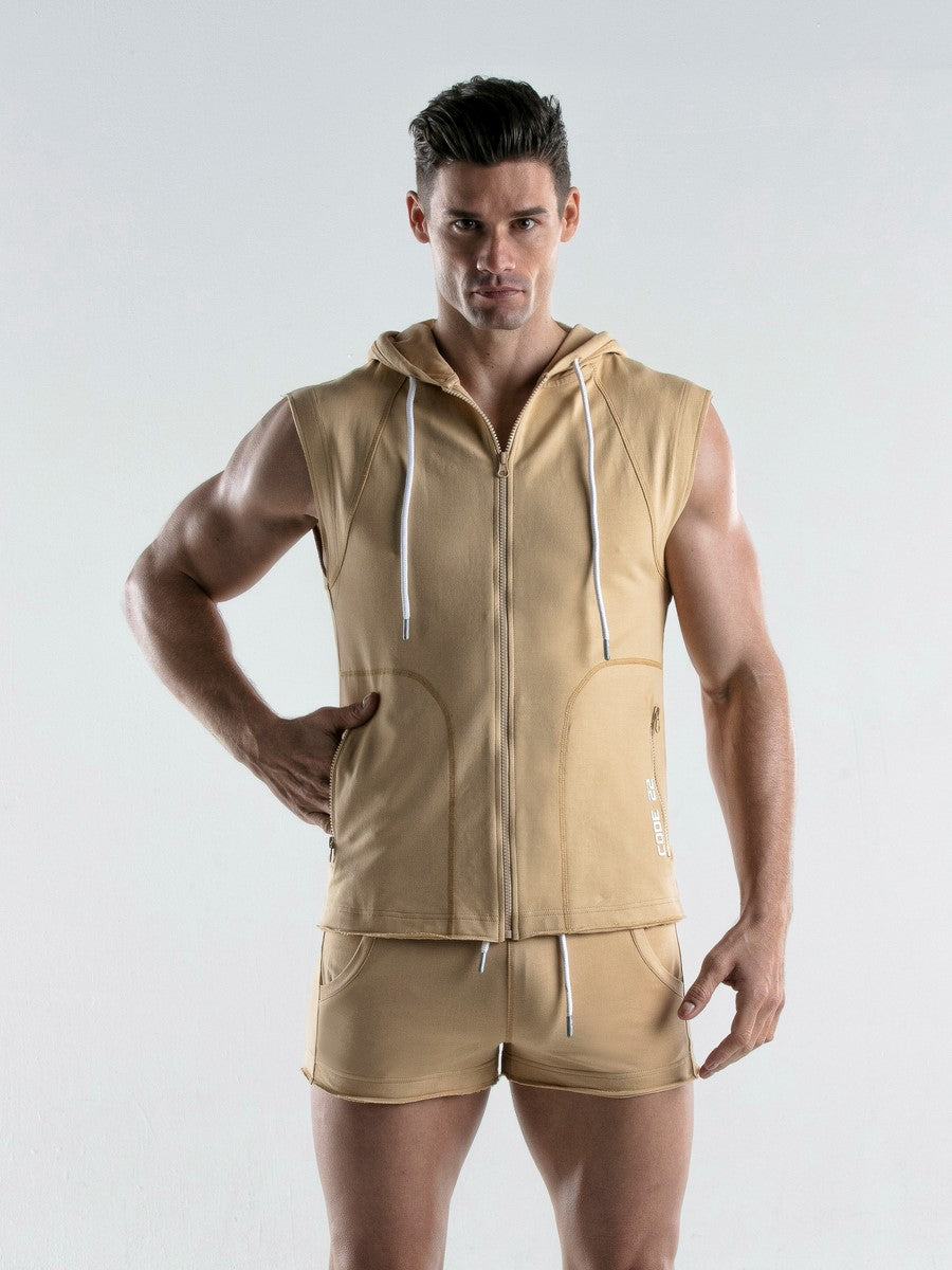 CODE 22 Force Hoody Beige – Activemen Clothing