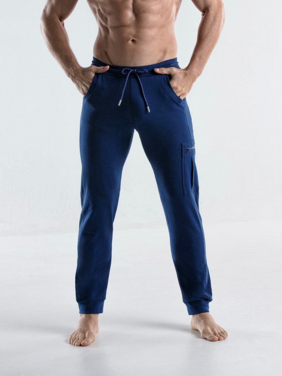 CODE 22 Force Jogger Bottoms 9809 mens code22 Navy - Activemen Clothing