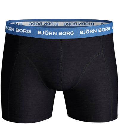 BJORN BORG Multipack of 3 Boxer Shorts Men's Cotton Underwear Black - Activemen Clothing