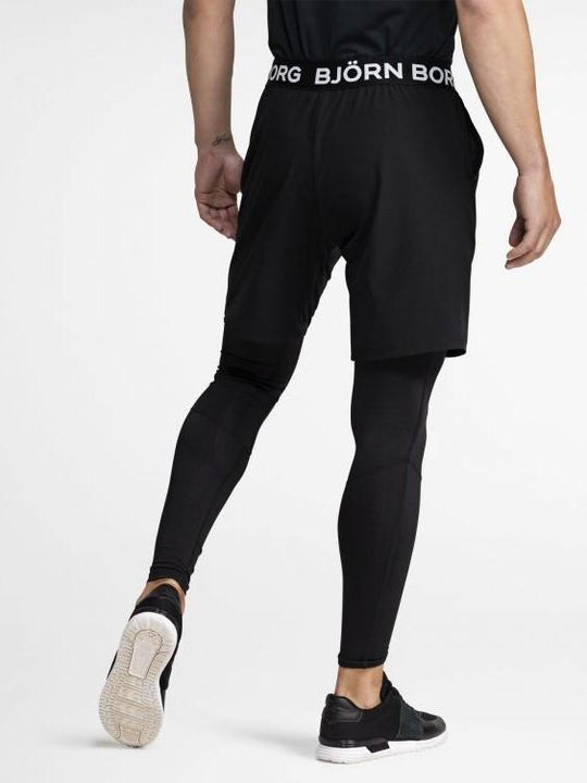 BJORN BORG Borg August Shorts Gym Shorts    9999-1191_90651 Black - Activemen Clothing