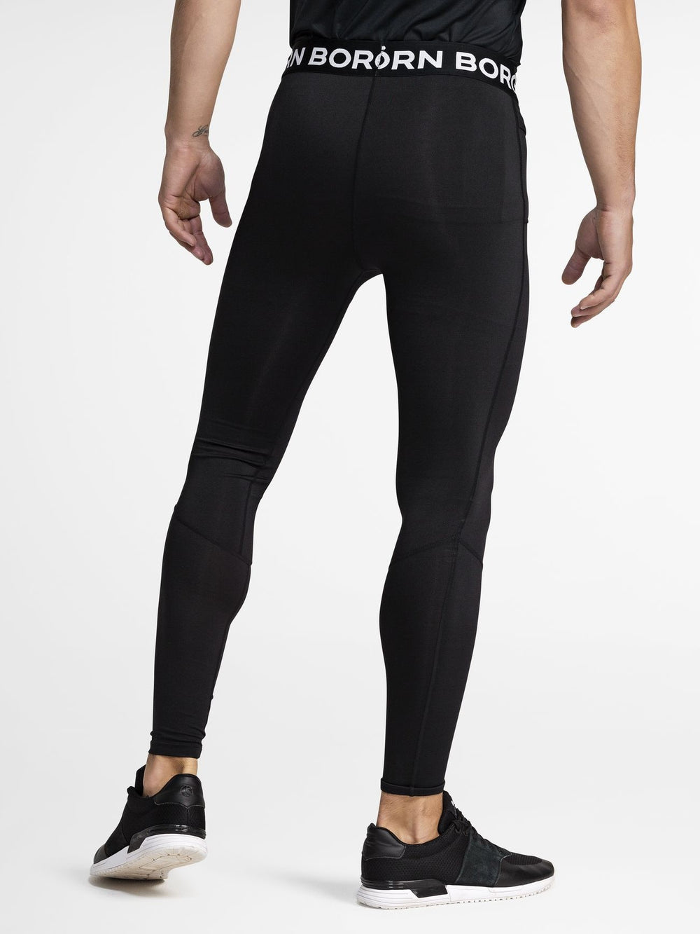 BJORN BORG Aidan Base Layer Meggings Leggings Tights Black - Activemen Clothing