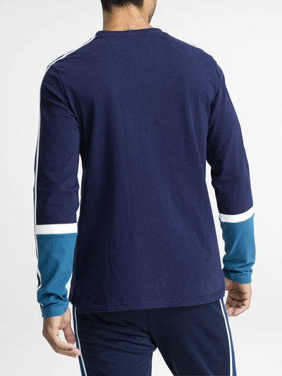BJORN BORG Signature Archive Long Sleeve Top Men's Sweater Blue - Activemen Clothing