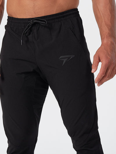 PHYSIQ APPAREL Aero Bottoms Men's Track Pants Joggers Black - Activemen Clothing