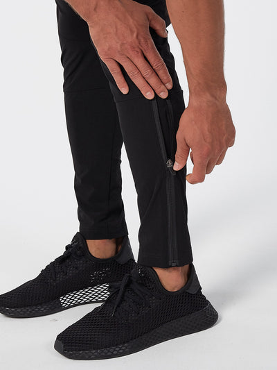 PHYSIQ APPAREL Aero Bottoms Men's Track Pants Joggers Black - Activemen Clothing
