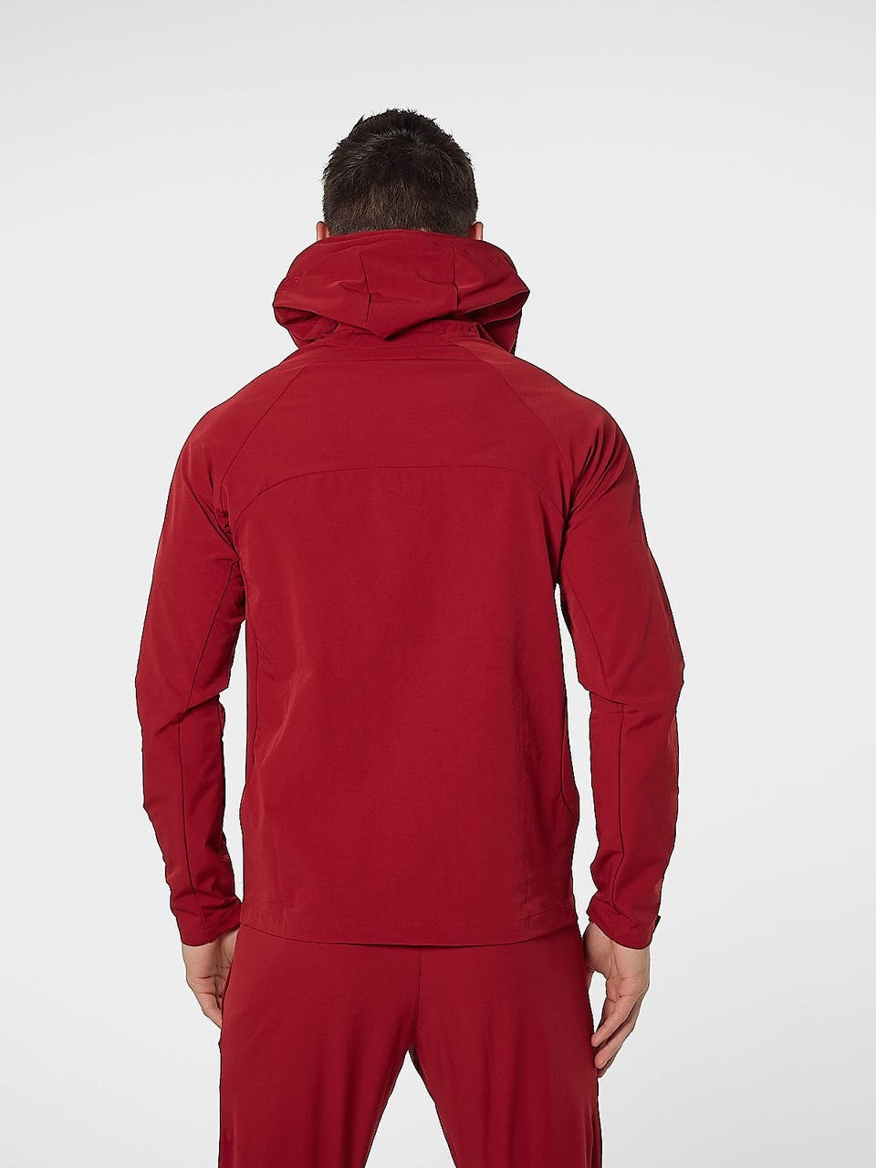 PHYSIQ APPAREL Aero Jacket Men's Zipped Track Top Red - Activemen Clothing