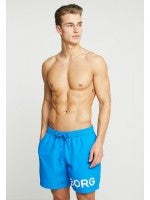 BJORN BORG Sheldon Loose Fit Stretch Print Swim Shorts Men Swimwear Royal Blue - Activemen Clothing