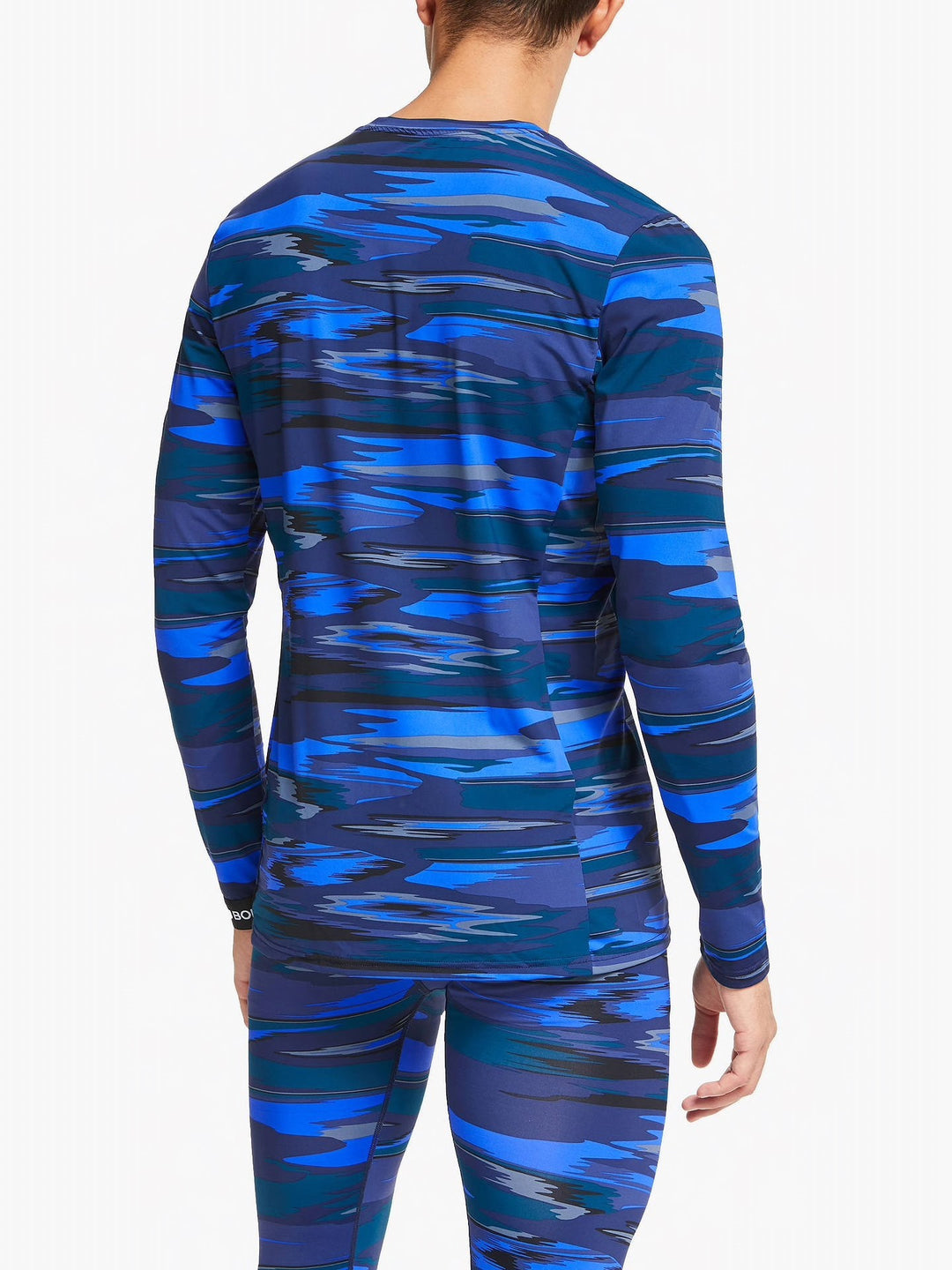 BJORN BORG Hamilton Performance Long Sleeve Base Layer Top Frequency Blue - Activemen Clothing