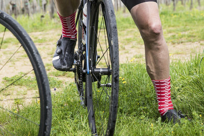 PRIMAL Crosstech Socks Men's Cycling Socks Red - Activemen Clothing