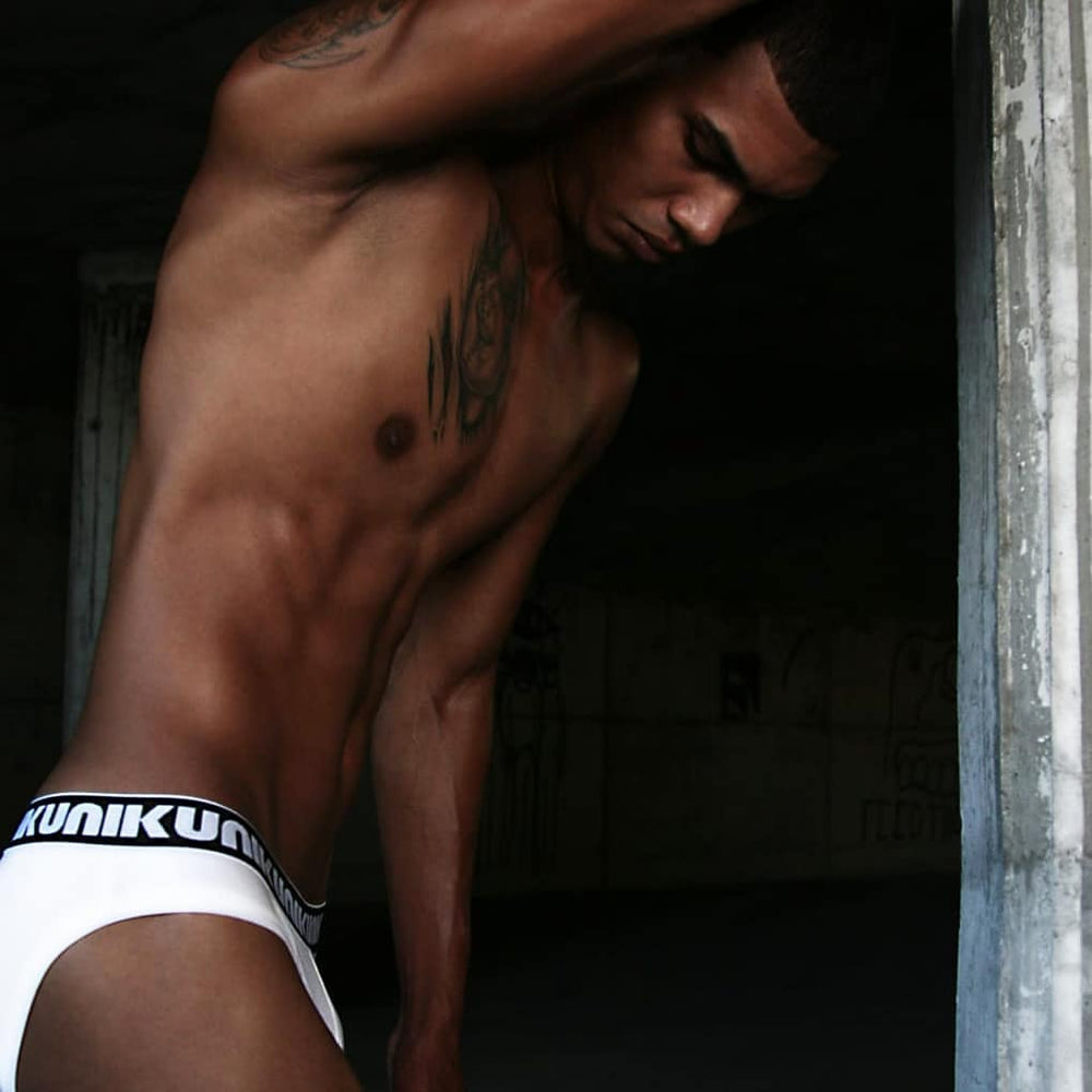 NIKU underwear brief white el premium brand activemen clothing