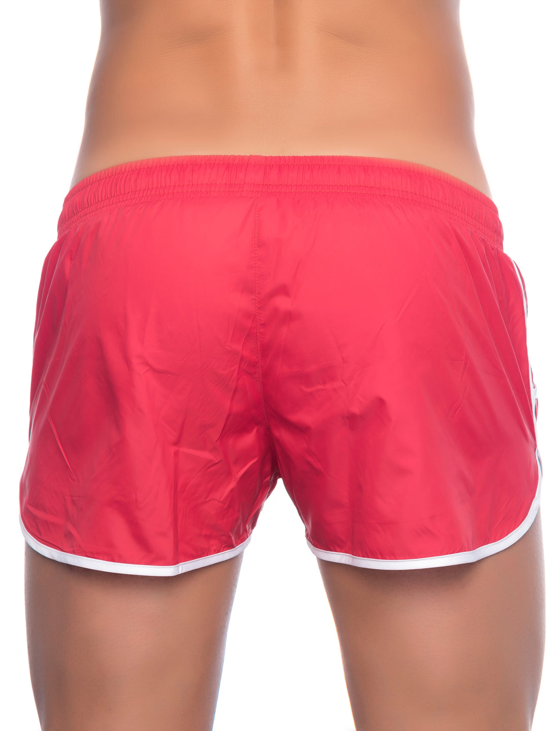 NIT Fox Castor Swim Shorts Mens Swimwear Short Shorts Red - Activemen Clothing