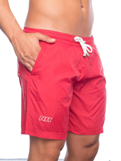 NIT Oscar Bermuda Shorts Men's Paddleboarding Beach Shorts Red - Activemen Clothing