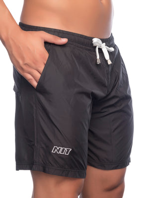 NIT Oscar Bermuda Shorts Men's Paddleboarding Beach Shorts Black - Activemen Clothing