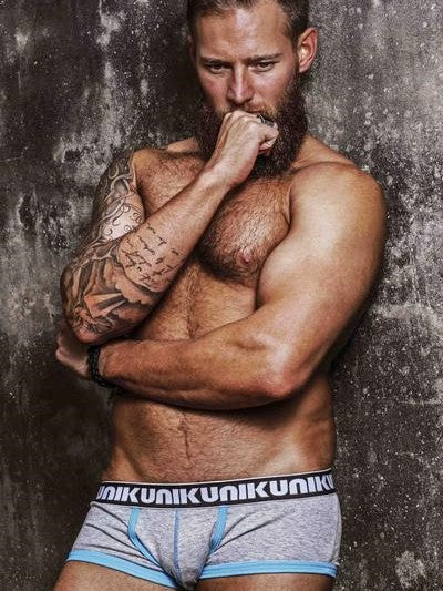 NIKU Short Trunks Men's Underwear Underpants Grey - Activemen Clothing