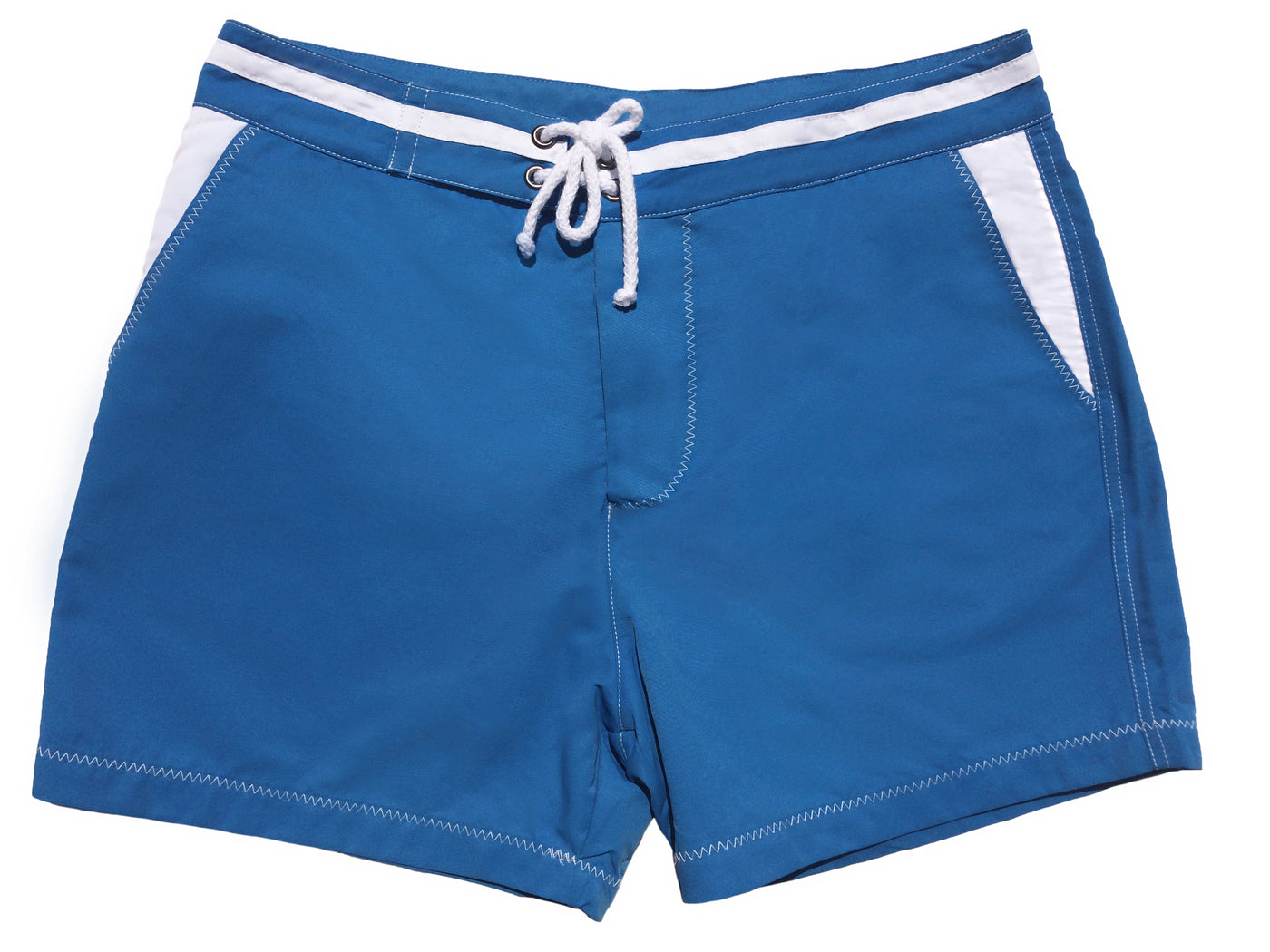 BLUEBUCK Swim Shorts Mens Swimwear 100% Recycled Marine Plastic Royal Blue - Activemen Clothing