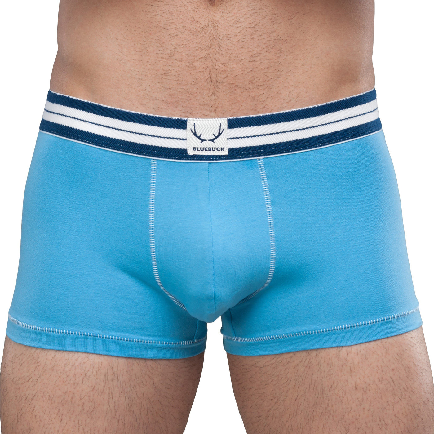 BLUEBUCK Classic Trunks Men's Underwear Sky Blue - Activemen Clothing