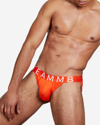 TEAMM8 Spartacus Sports Brief Flame Orange