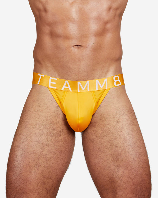 TEAMM8 Spartacus Brief Citrus Yellow Men Underwear Sportbrief lightweight sidelessbrief activemen clothing