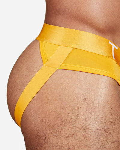 TEAMM8 Spartacus Jockstrap Citrus Yellow Underwear Men Backlessbrief Activemen Clothing