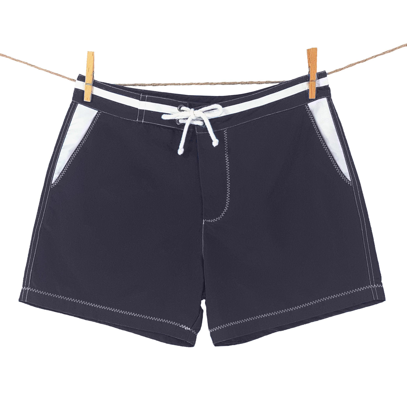 BLUEBUCK Swim Shorts Men's Swimwear 100% Recycled Marine Plastic Navy - Activemen Clothing