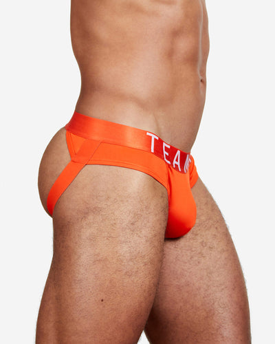 TEAMM8 Spartacus Jockstrap Flame Orange Underwear Men Backlessbrief Activemen Clothing