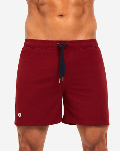 TEAMM8 Track Short Jersey Red - Activemen Clothing