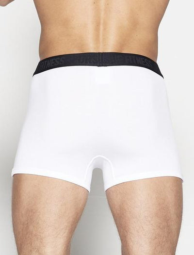 pursue fitness boxer shorts men underwear white trunks activemen clothing