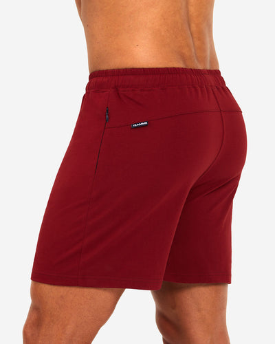TEAMM8 Track Short Jersey Red - Activemen Clothing