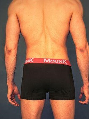 MOUNK of Sweden Bamboo Boxer Shorts Men's Underwear Black - Activemen Clothing