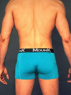MOUNK of Sweden Bamboo Boxer Shorts Men's Underwear Blue - Activemen Clothing