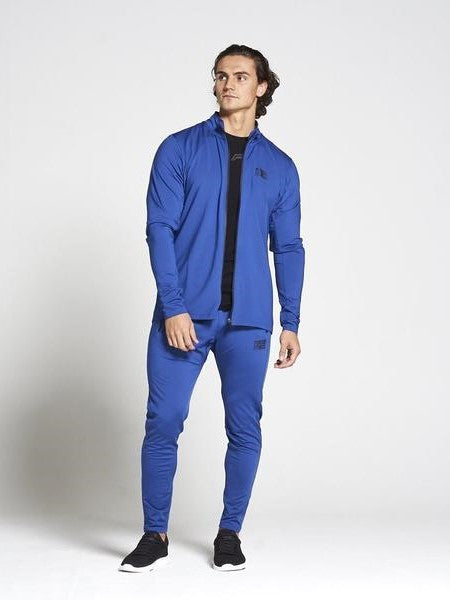 PURSUE FITNESS Lightweight Tapered Joggers Men's Track Pants Bottoms Blue - Activemen Clothing