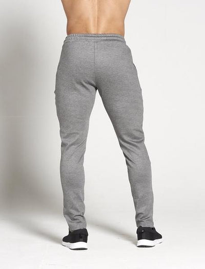 PURSUE FITNESS Men's Track Pants Pro-Fit Sport Joggers Bottoms Grey and Black - Activemen Clothing