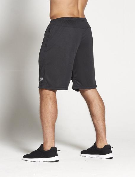 PURSUE FITNESS BreathEasy Agility Honeycomb mens Shorts Black - Activemen Clothing