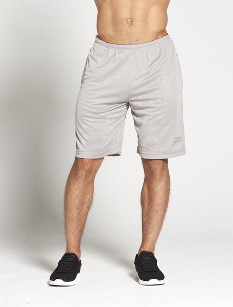 PURSUE FITNESS BreathEasy Agility Shorts Mens Honeycomb Gym Shorts Grey - Activemen Clothing