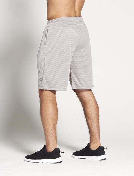 PURSUE FITNESS BreathEasy Agility Shorts Mens Honeycomb Gym Shorts Grey - Activemen Clothing
