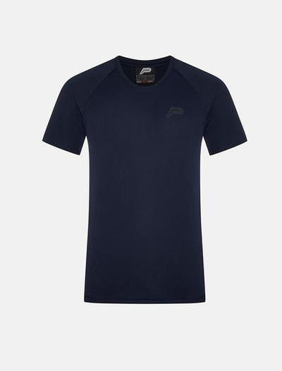 PURSUE FITNESS Essential Gym Breatheasy Short Sleeve Top Men's Tee T-Shirt Navy - Activemen Clothing